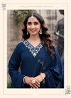 Florina Vol 1 By Vaniska Roman Silk Khatli Kurti With Bottom Dupatta Wholesale Online
